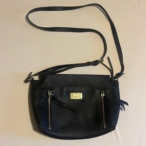 NEW black Liz Claiborne cross body purse